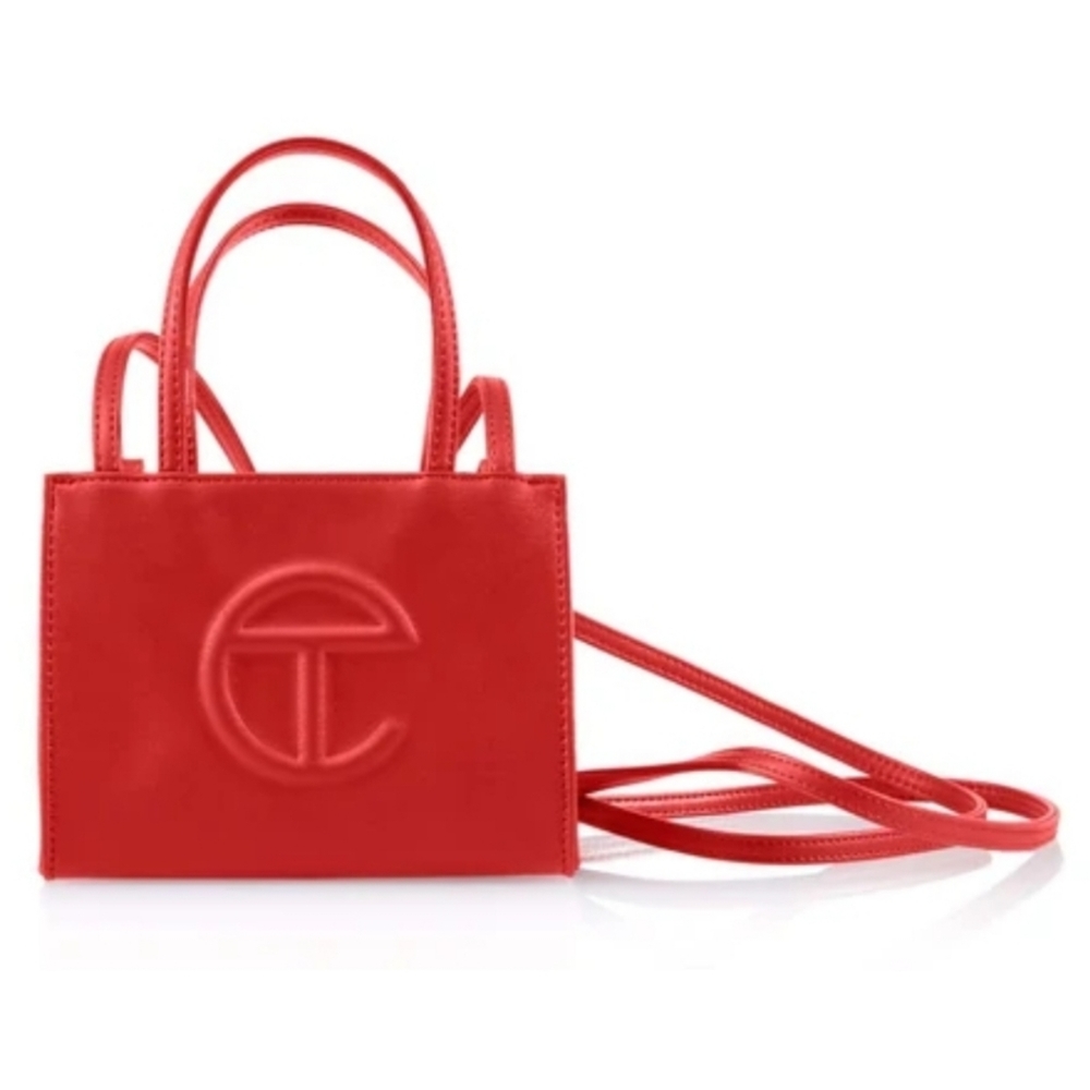 NWT - Small Red Telfar Shopping Bag